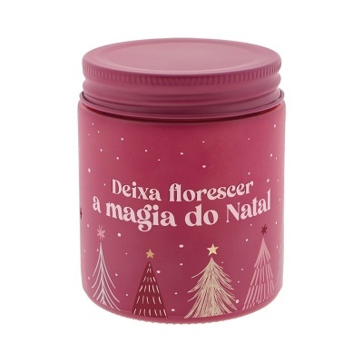 Vela Aromática Aromame - Deixa Florescer a Magia do Natal