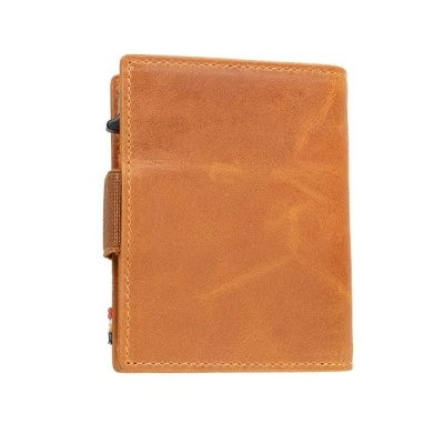 Porta Cartões Garzini Brushed Cognac