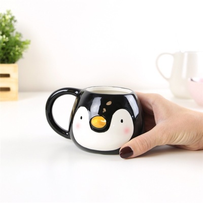 Caneca Lovely Story - Pinguim + Óculos de Natal