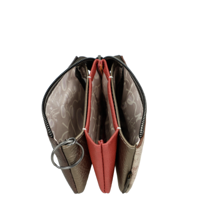 Porta Moedas C/3 Compartimentos Anekke Muse