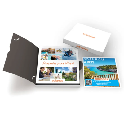 Pack Presente - 3 DIAS FUGAS A DOIS