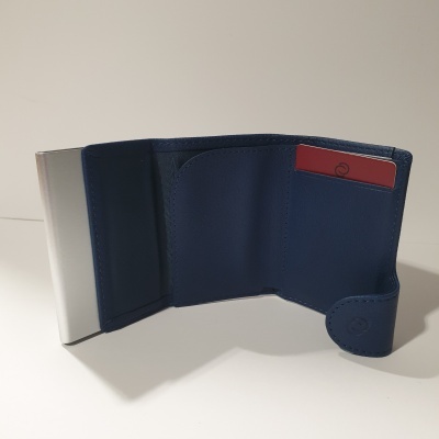 Porta Cartões C-Secure 1706A Azul Navy