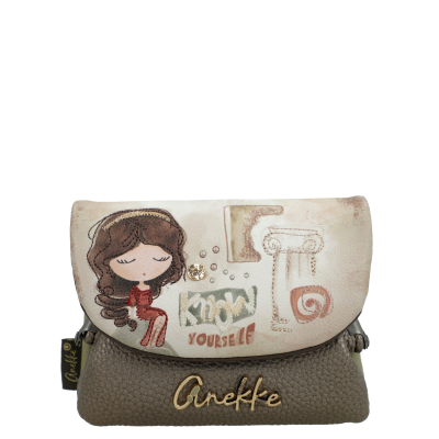 Porta Moedas Com Aba Anekke Muse