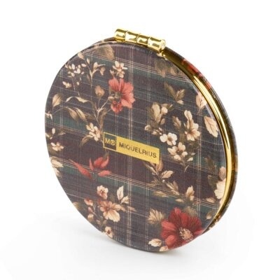 Espelho de Bolso Miquelrius Highland Days 80x80mm Papoulas MR13365