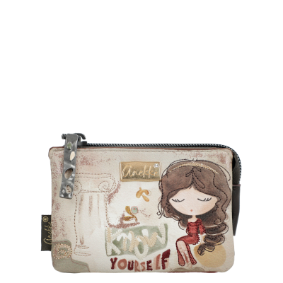 Porta Moedas C/3 Compartimentos Anekke Muse