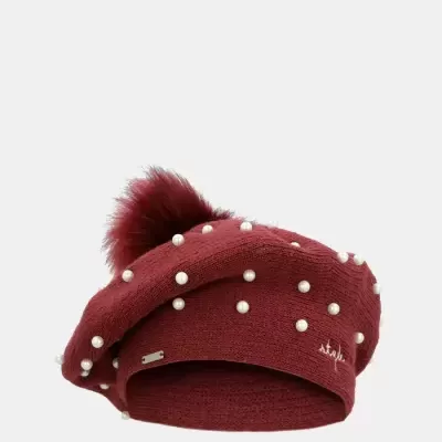 Boina Com Pérolas Anekke Mademoiselle
