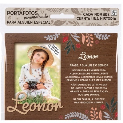 Moldura Personalizada "Leonor"
