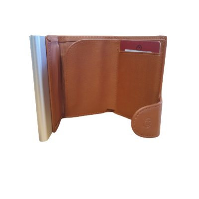 Porta Cartões C-Secure 1732 Camel