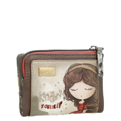 Carteira Pequena Flexível Anekke Muse