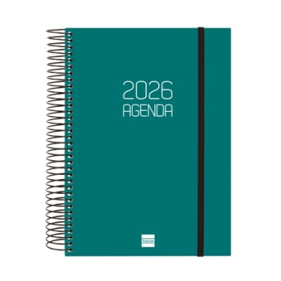 Agenda Finocam 2026 Diária Beta Verde