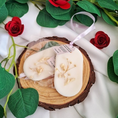 Ambientador com flores secas