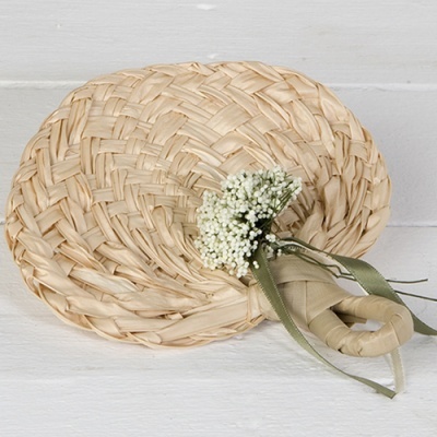 10 Leques de palhinha