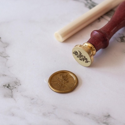 Lacre autoadesivo ramo de Oliveira