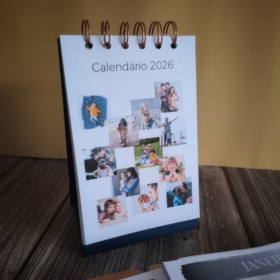 Calendário personalizável 2026