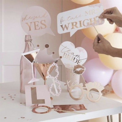 Photobooth Personalizável "Team Bride"