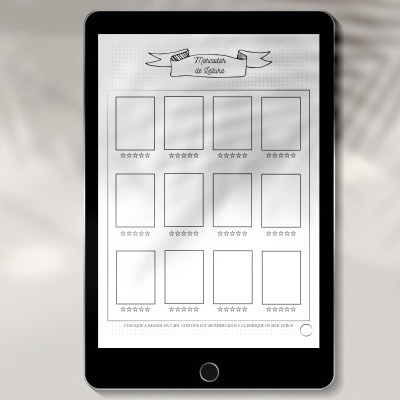 Journal de leituras digital (Kobo com caneta)