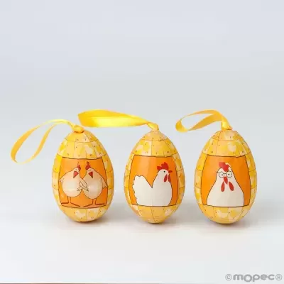 3 Ovos para decoração