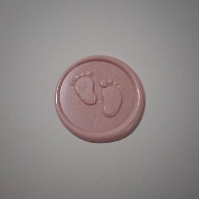 Lacre autoadesivo pézinhos de Bebé