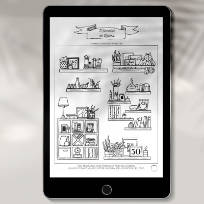 Journal de leituras digital (Kobo com caneta)