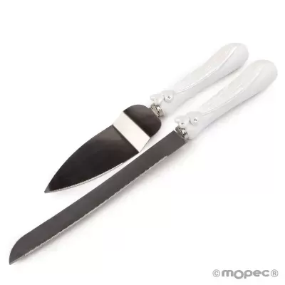 Facas para Bolo com corações