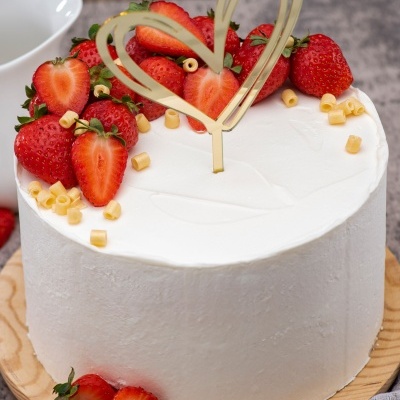 Coração em dourado