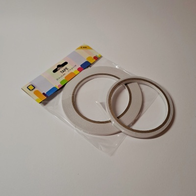 Fita cola dupla face 6mm