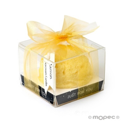 Vela aromática limão