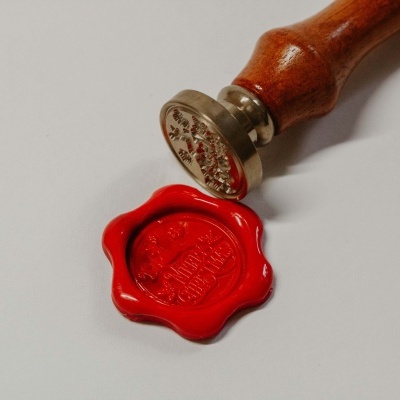 6 Lacres autoadesivos Natal