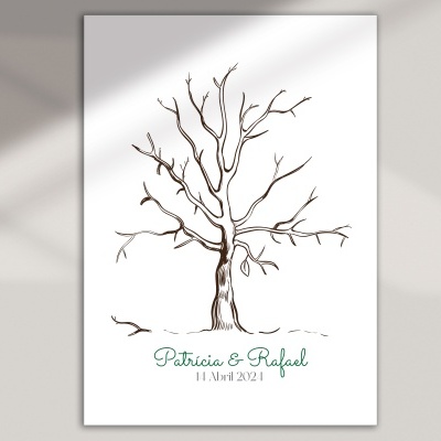 Placa árvore para digitais 1