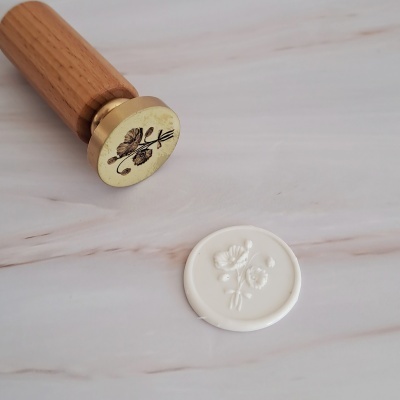 Lacre autoadesivo Papoila