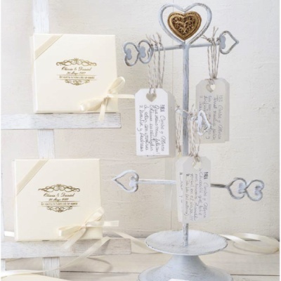 Suporte para etiquetas "Flechas Coração"