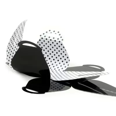 25 Caixas reversíveis coloridas