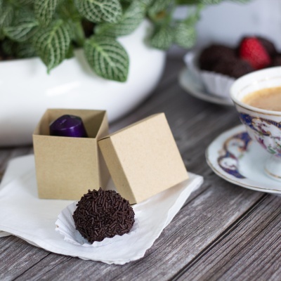 Caixa cubo 5cm safari