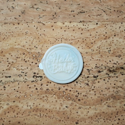 Lacre autoadesivo Hello Baby