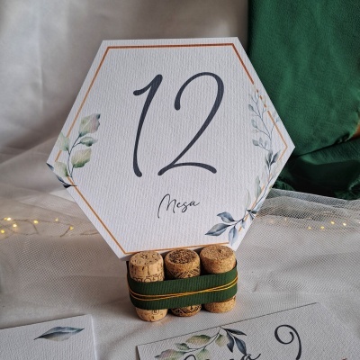 Identificador de mesa Oliveira