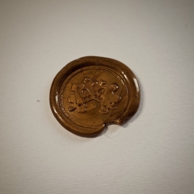 Lacre autoadesivo Minnie e Mickey