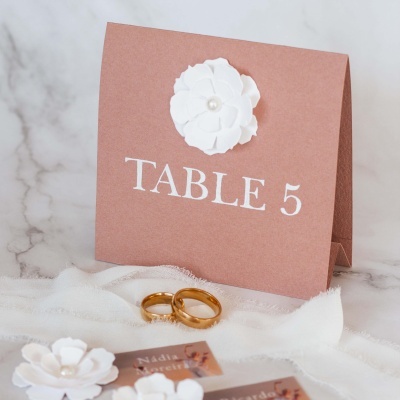 Marcador de mesa Degas