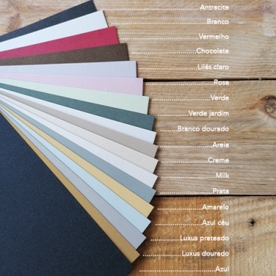 Pacote 50 Folhas Montesinho Metallic