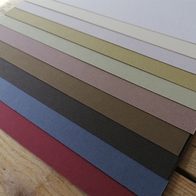 Pacote 50 Folhas Cartolina Organic 250gr