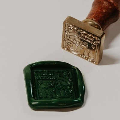 6 Lacres autoadesivos Natal