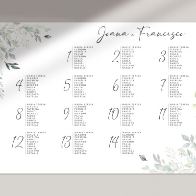 Seating plan Oliveira