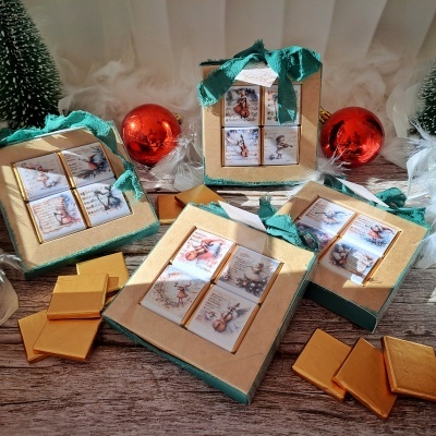 Mosaico de Napolitanas de Natal