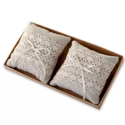 2 Almofadas para alianças