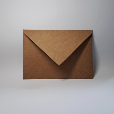 Pacote 50 Envelopes Kraft C5