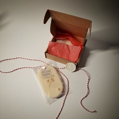 Caixa kraft com ambientador