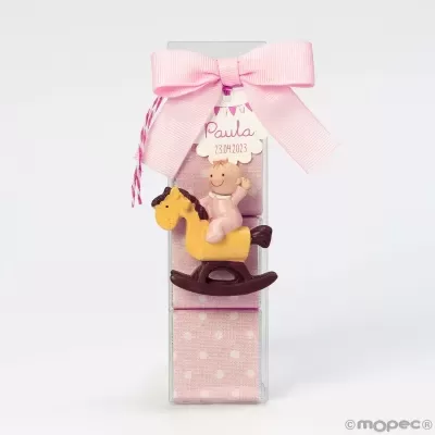 Iman Pit & Pita com caixa azul ou rosa e napolitanas