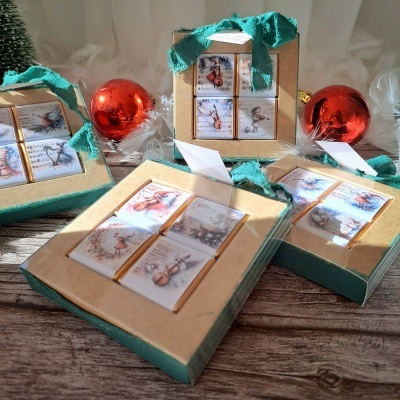 Mosaico de Napolitanas de Natal