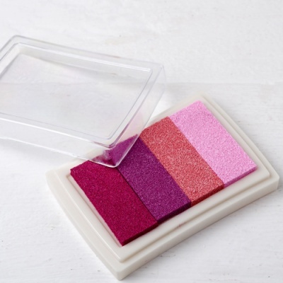 Almofada de tons tinta rosa