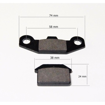 Pastilhas de Travao - Tox (Madox 90 traseiro // Speedbird / VIPER VR 125 dianteiro) / ATV 90-110