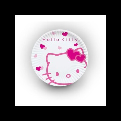 Pratos Hello Kitty
